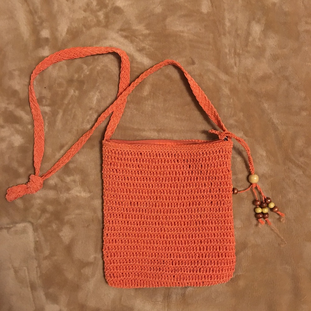 Small orange purse
